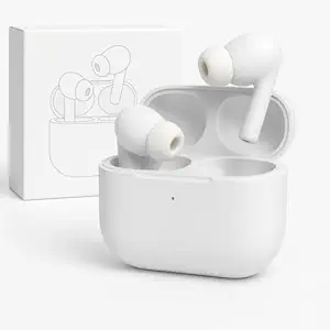 HAKS Wireless Earbuds Bluetooth 5.1 TWS Earphones Full Touch Control Headphones Built-in Microphone Immersive Sound Quality Ensure Fast Stable & Connection Smart LED Headset Sports Bud (White)
